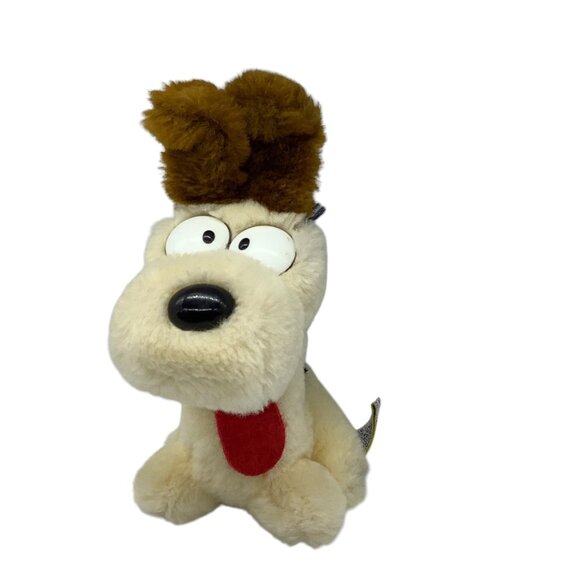 Vintage 1983 United Feature Syndicate Odie Stuffed Plush Toy 7” Dakin & Co. Synt - Picture 1 of 6